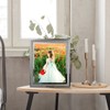 Calenzana 4 Pack 8x10 Picture Frames, Sparkle Glass Photo Frame