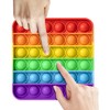 Pop it Fidget Toys,Square Poppet Fidget Toy,popit Stress Reliever Push