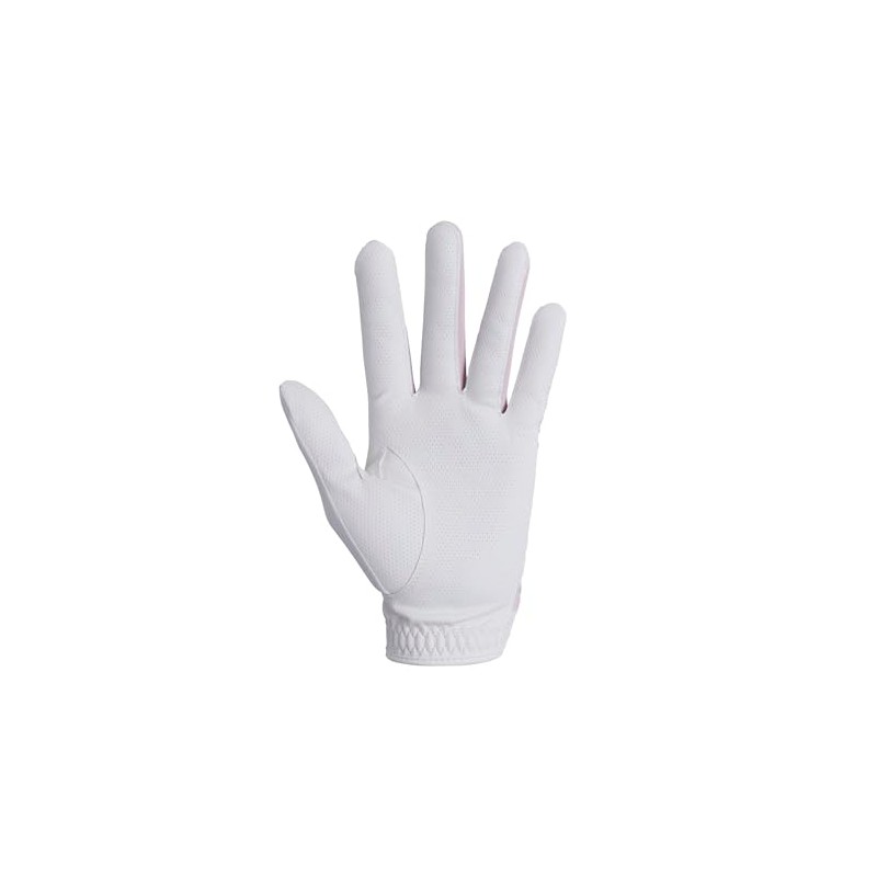FootJoy Women's Golf Gloves, Staycool EX, Ambidextrous, White/Pink, 8.3 inches
