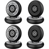 AOWISH 8-Pack Inline Skate Replacement Wheels 85A Outdoor Asphalt Formula