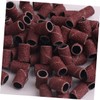 Healeved 200pcs Nail Drill Sanding Bands Grit Manicure Tool Sanding