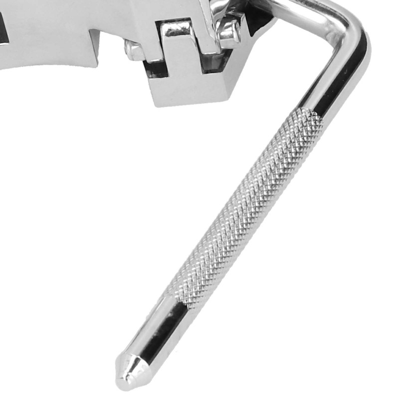 Tom Drum Rack, Silver Zinc Alloy Tom Drum Rack Mounting