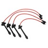 4Pcs/Set Spark Plug Wire Set Ignition Cable Kit 90919‑22400 Replacement