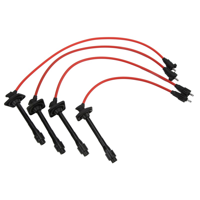 4Pcs/Set Spark Plug Wire Set Ignition Cable Kit 90919‑22400 Replacement