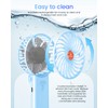 Portable Handheld Mini Fan Rechargeable: Small Hand Personal Foldable Fans