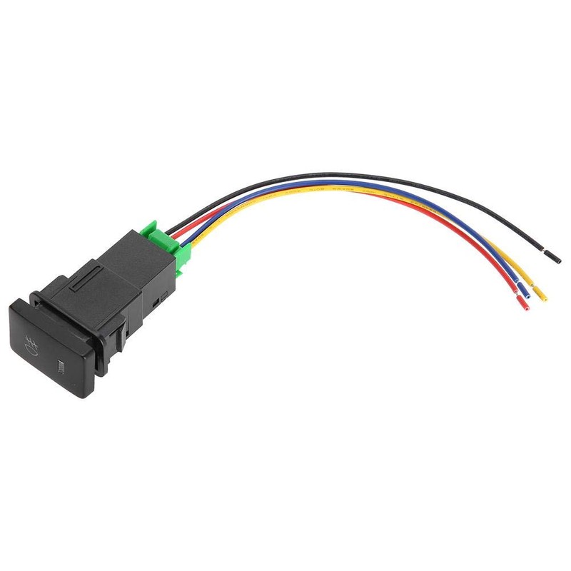 Interruptor de Botón Pulsador, 12V Interruptor de Botón Pulsador de