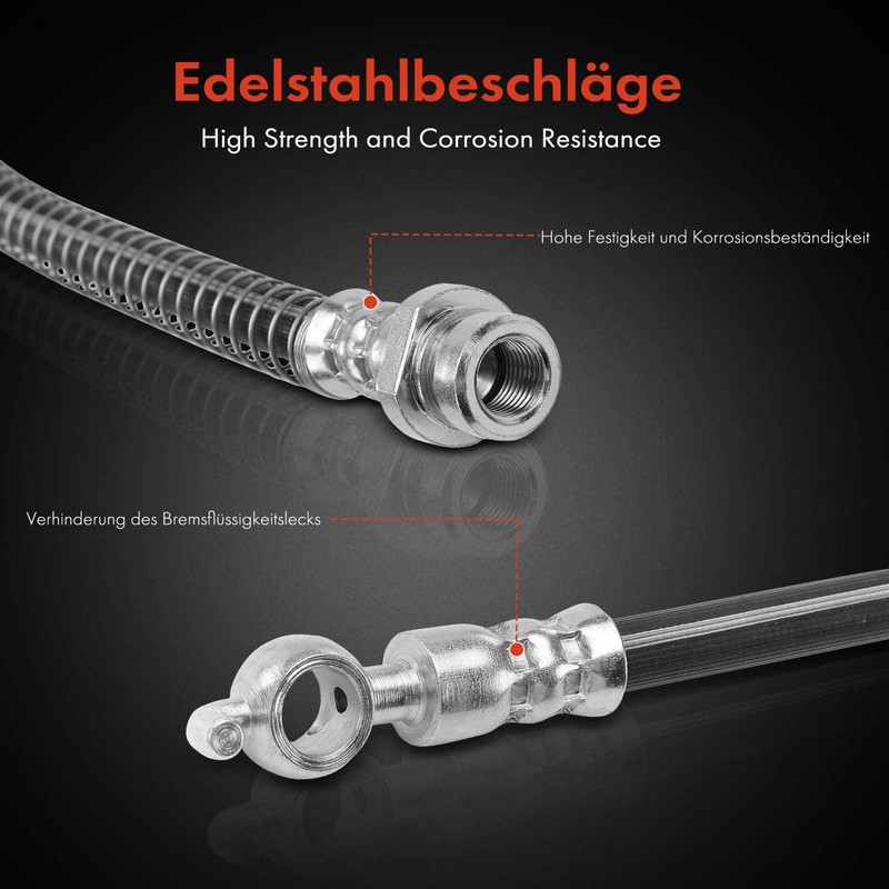 Frankberg 1 x Brake Hose Front Right Compatible with i30
