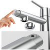 Chrome Single Handle Deck Mount Bathroom Faucet 1-3 Holes with