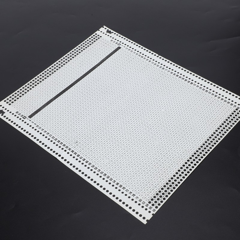 50Pcs Knitting Machine Blank Card Pre Punched Professional Spare Parts