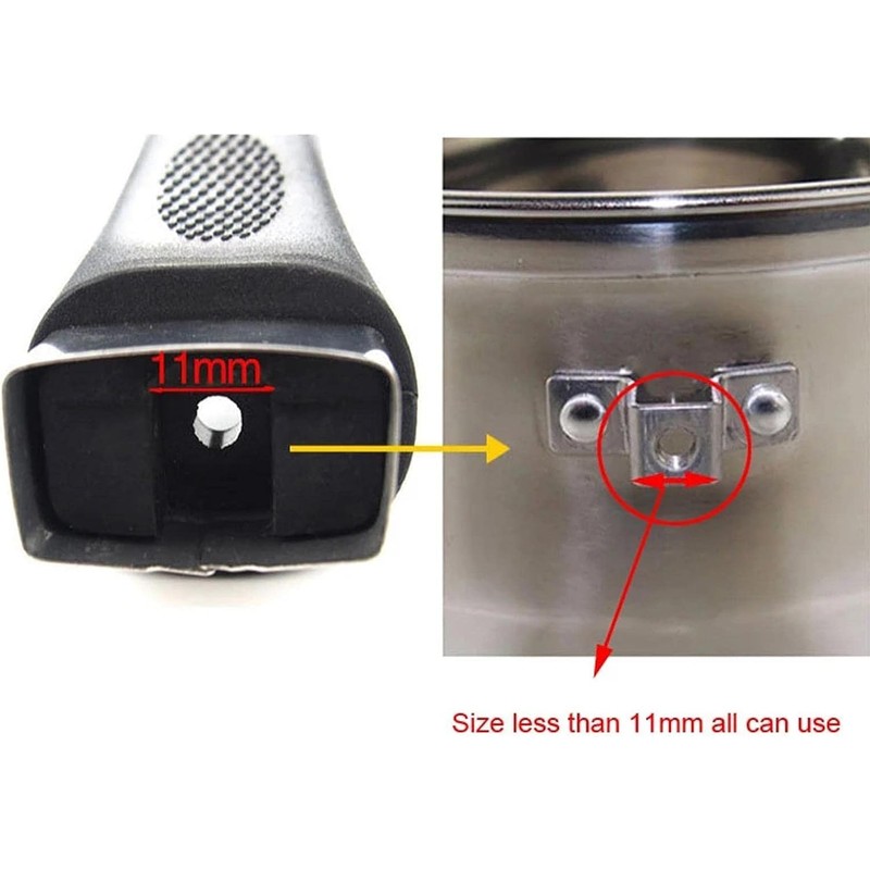 Pot Handle, Pot Grip, Removable, Universal Cooking Utensil Handle, Replacement