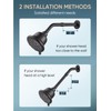 Cobbe Shower Head Extension Arm - 3-Inch Extender, Stainless Steel