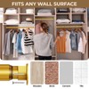 Mavivegue Closet Rod, 17 to 43 Inch Gold Adjustable Closet