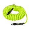Flexzilla Polyurethane Recoil Air Hose, 1/4 in. x 25 ft.,