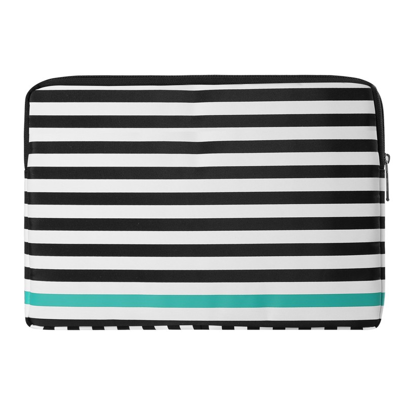 Vangoddy BEIDHA 13.3 inch Laptop Tablet Sleeve Black White Accent
