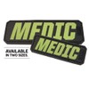 Medic -PVC Identification Morale Patch with Hook and Loop Backing