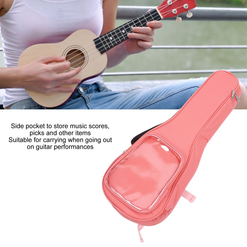 Guitar Bag 23in Ukulele Storage Bag Carrying Bag Oxford Cloth