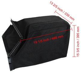 Sogoparts 21 Inch Lawn Mower Grass Bag 964-04154A 964-04154 Compatible with Craftsman Mower 247 Series Compatible with MTD Mower 11A 12A 12B Series Replace 964-04154 964-04154A Grass Bag