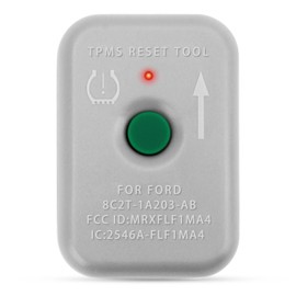 CVMGO TPMS Reset Sensor Tool Relearn Programming Training Tool Tire Pressure Monitor System Tire Pressure Monitor Sensor Reset Transmitter TPMS19 2020 Edition Compatible for Ford 8C2T-1A203 1PC White