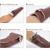 Genuine Leather Safety Razor Leather Protective/Travel Case for Any Safety
