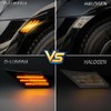 D-Lumina LED Side Marker Lights Assembly Smoked Lens Amber for
