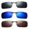 Generic 3pcs Clip Polarizado En Voltear Las Gafas De Sol