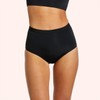 Love Luna Adult Period Swim Full Brief, Black / 20/22