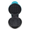 Nostalgia MyMini Personal Electric Snowman Waffle Maker, 5-Inch Cooking Surface,