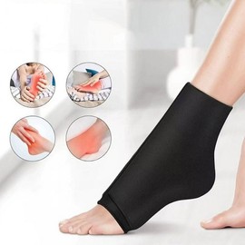 Easy to wear ankle full sleeve hot and cold elastic compress ONE/L