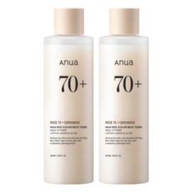 Anua Rice 70 Glow Milky Toner, 250ml, 2 pcs / 아누아 라이스 70 글로우 밀키 토너, 250ml, 2개