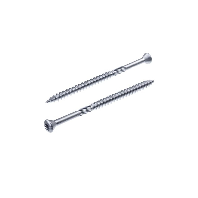 SECCARO Decking Screws 5x100mm A2 Stainless Steel Wood Screw with