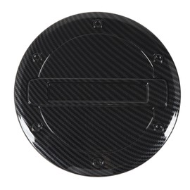 Fuel Tank Cap Carbon Fiber Style ABS Gas Fuel Tank Gates Door Cover Lid for 1500 2023