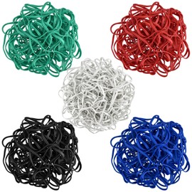 300 Pieces Large Rubber Bands Heavy Duty Large Rubber Bands Strong Elastic Bands for Office Supply, File Folders, Garbage Cans, 8 Inches (Multicolour)