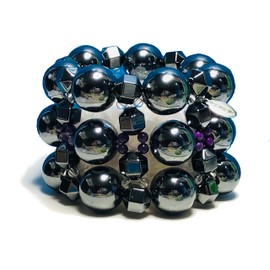 Heavy 1+ lb. Weighted Bracelet - Parkinson's | Huntington's | Essential Tremor | Hand Shaking | ADLs | Eating | Support (Large 7.5-8.0)