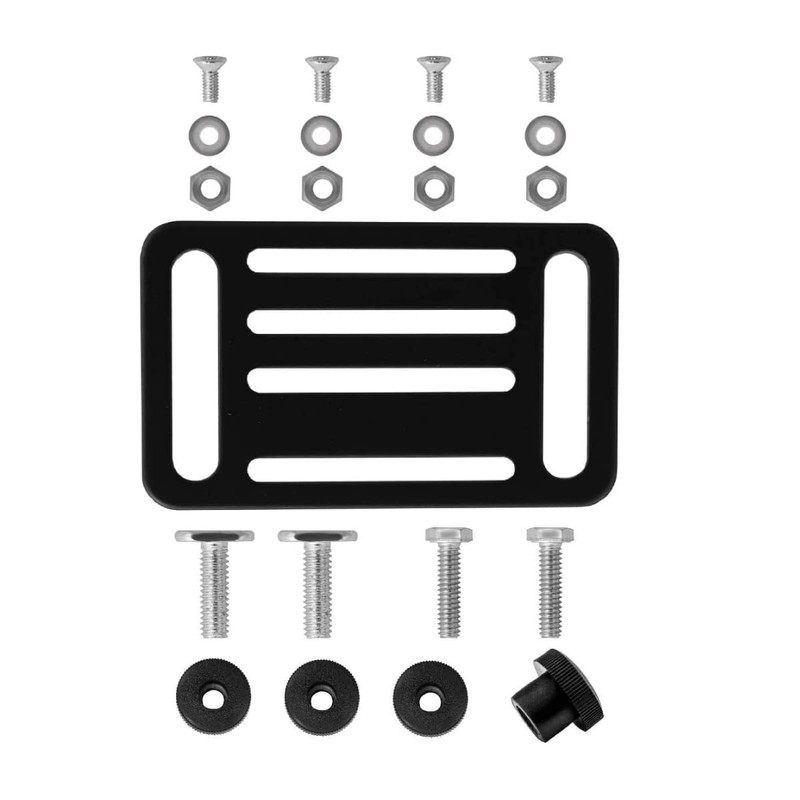 POWERTEC 71702 Vertical Hold Down Toggle Clamp and Mounting Plate