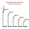 BOURDSERK Reptile Lamp Stand, Adjustable 15.7 to 74.3 In Heat
