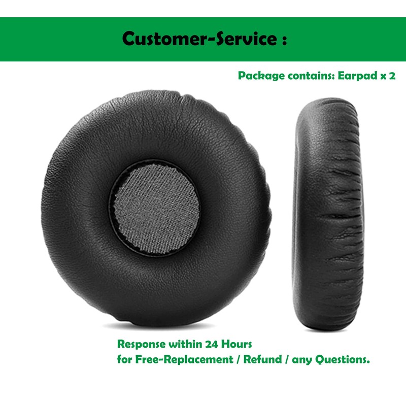 DowiTech Durable Headphone Replacement Ear Pads Cushions Headset Earpads Compatible