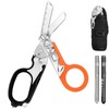 Awaiymi 6 In1 Multifunction Emergency Response Shears, Stainless Steel Foldable