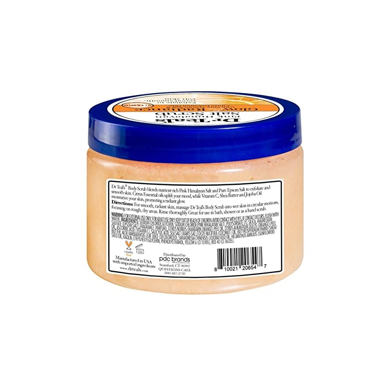 Dr Teals PANGP Exfoliante Con Sal Glow Radiance 454 Gr