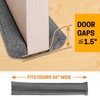 VISEMAN 36 Inch Under Door Stopper-Door Noise Blocker, Double Sided