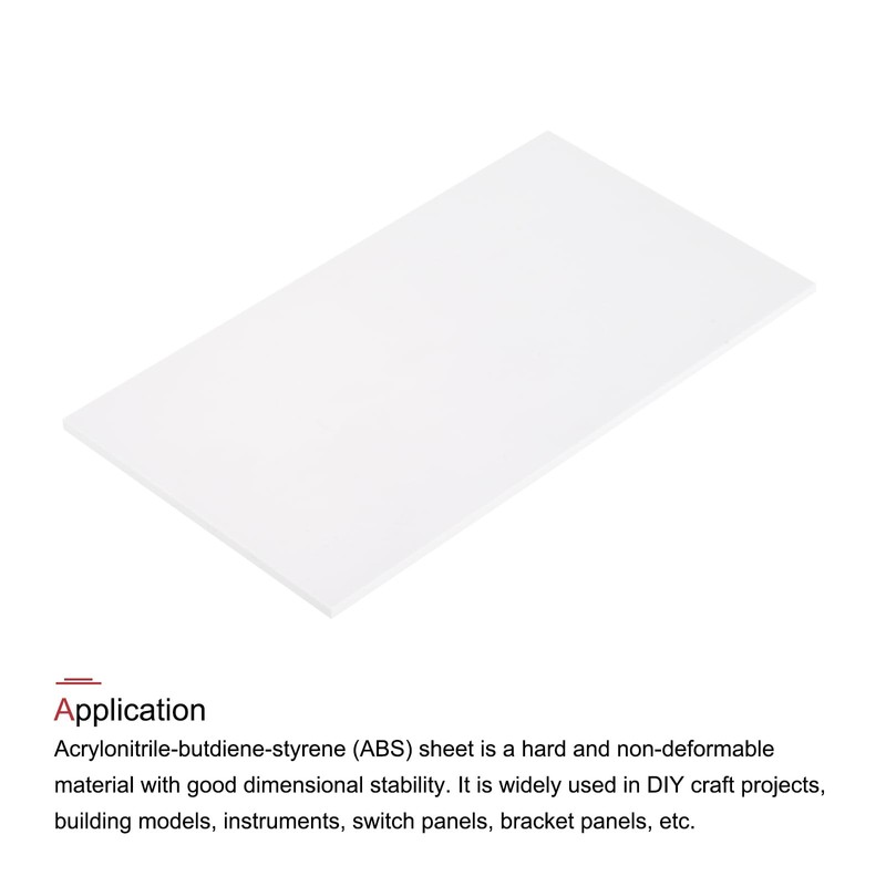 QUARKZMAN ABS Plastic Panel 7 Inches x 4 Inches x