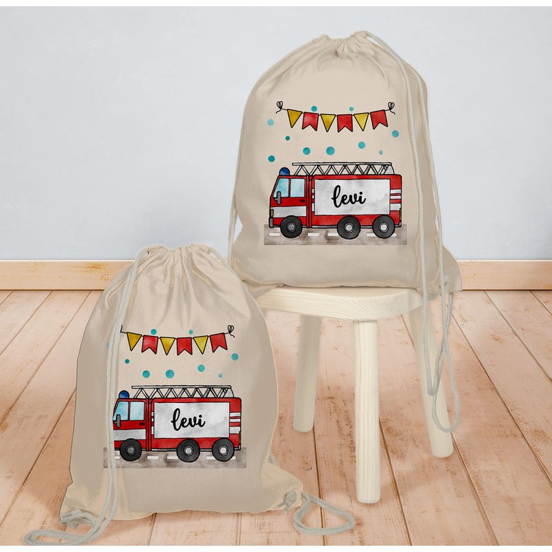 Geschenk mit Namen personalisiert by Shirtracer - Gym Bag Backpack