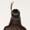 Boland Boland 44092 - Stirnband Indianerin Weise Frau, beige-schwarz, dehnbar,