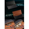 GRACIA Bifold Wallet, Long Wallet, Genuine Leather, Bridle Leather, black/brown