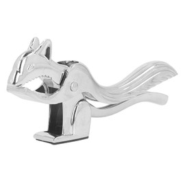 Walnut Cracker Clip, Squirrel Shape Zinc Alloy Shell Cracker Walnut Opener Portable Multi Purpose Nutcracker Sturdy Kitchen Tool for Chestnuts Pecans Hazelnuts Nuts Almonds