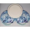 Shamoparty Blue Castle Party Tableware, Pack of 61 Party Table