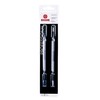 Mundial 2-Piece Cuticle Pusher and Manicure Pedicure Stick Set -