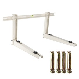 WeCooper Heavy Duty Mini Split Wall Mounting Bracket for 9000-36000BTU,Outdoor Air Conditioner Mount Condenser Bracket in Universal Ductless Heat Pump, Compressors & HVAC Systems, Max550LB Capacity