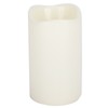 3pcs Electronic LED Candles Plastic Flameless Flickering Pillar Fake Candles