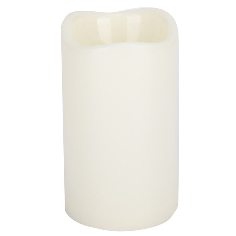 3pcs Electronic LED Candles Plastic Flameless Flickering Pillar Fake Candles