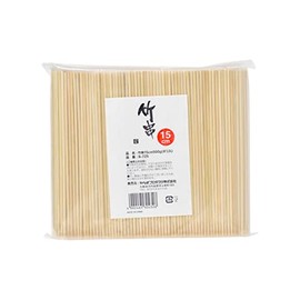 Yanagi Products B-725 Bamboo Skewers, 5.9 inches (15 cm), 17.6 oz (500 g), Plastic Bag, Yakitori, Vegetables, Grilled Skewers